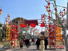 江苏扬州宋夹城马年新春：民众在穿越千年宋“潮”中过大年